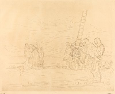 Calvário (primeira placa) de Jean Louis Forain