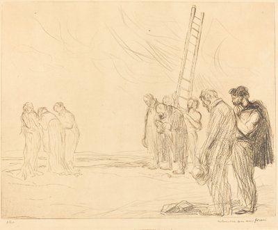 Calvário (segunda placa) de Jean Louis Forain