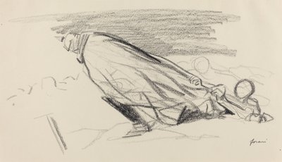 Os da primeira hora. "Senhor! onde estamos em "guerra fresca e alegre"? ..." de Jean Louis Forain