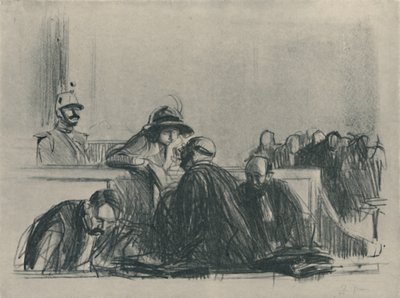 Conselho Jurídico, 1919 de Jean Louis Forain
