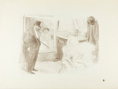 Camarim do bailarino, segundo prato de Jean Louis Forain