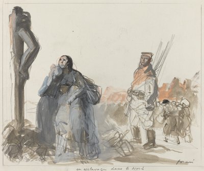 Na escravatura no Norte, c. 19141919. de Jean Louis Forain