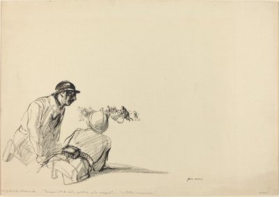 German Advance, c. 19141919. de Jean Louis Forain