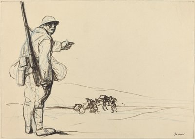German Advance, c. 19141919. de Jean Louis Forain