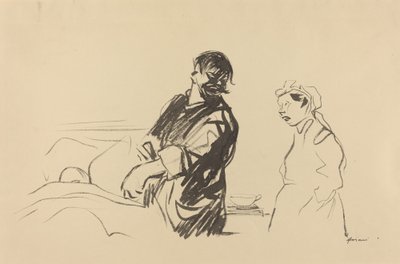 Cena Hospitalar, c. 19141919. de Jean Louis Forain