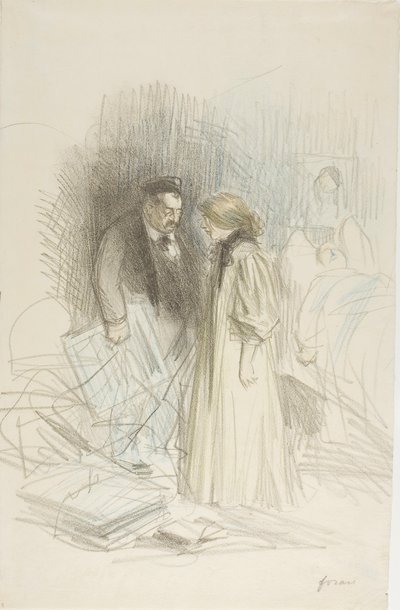 Não me atrevo a tirá-las... Isso iria magoá-lo demasiado de Jean Louis Forain