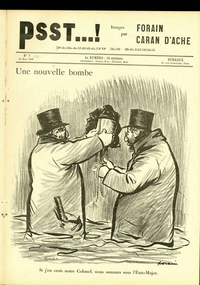 Ilustração de Jean-Louis Forain (1852-1931) em Psst...! de Jean Louis Forain