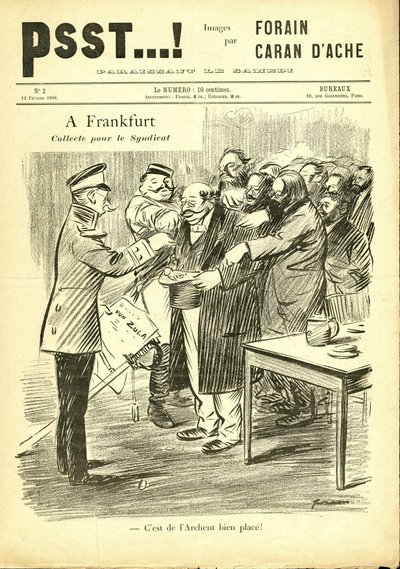 Ilustração de Jean-Louis Forain (1852-1931) em Psst...! de Jean Louis Forain