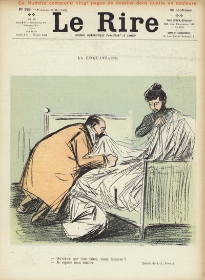 Ilustração para o riso de Jean Louis Forain