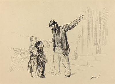 A Igreja de Seus Pais, c. 19141919. de Jean Louis Forain