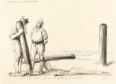 A Frente de Vincennes de Jean Louis Forain