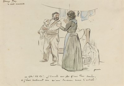 Le Peril Anarchiste, c. 1897. de Jean Louis Forain