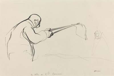 Senhor Clemenceau. A carta de Cte ​​Czernin de Jean Louis Forain