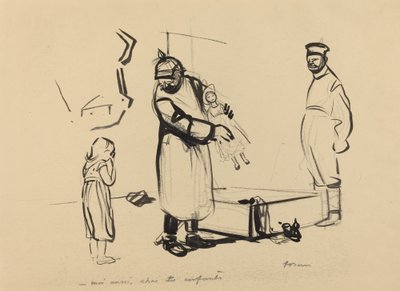 Nach Paris. -eu também, chai infantil de Jean Louis Forain