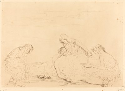 Pietà (terceiro prato) de Jean Louis Forain
