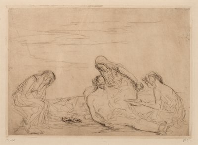 Pietà (terceiro prato) de Jean Louis Forain
