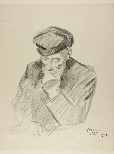 Retrato de Renoir, Quarta Placa de Jean Louis Forain