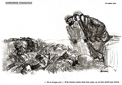 Consciência tranquila de Jean Louis Forain
