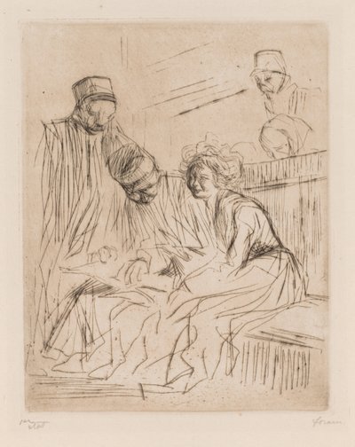 Leitura do sumário do advogado de Jean-Louis Forain