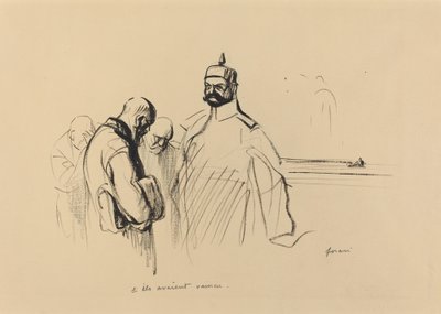 Se eles tivessem vencido, c. 1919. de Jean Louis Forain