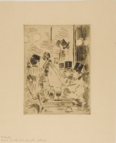 O Café da Nova Atenas de Jean Louis Forain