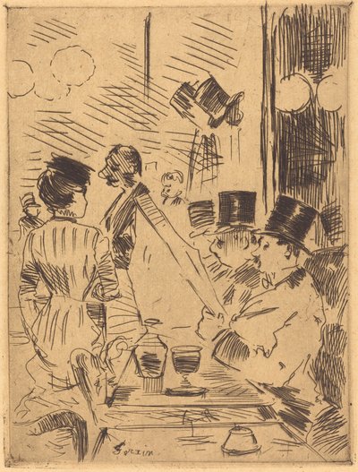 O Café da Nova Atenas de Jean Louis Forain