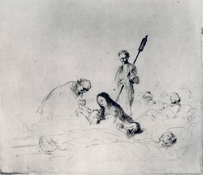 A Comunhão dos Pacientes, 1925. de Jean Louis Forain