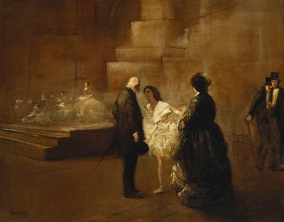 A lição de dança; Aula de Dança, de Jean Louis Forain
