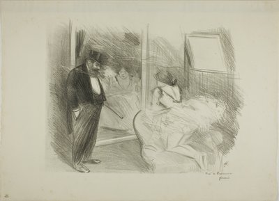 O Camarim do Bailarino, Primeiro Prato de Jean Louis Forain