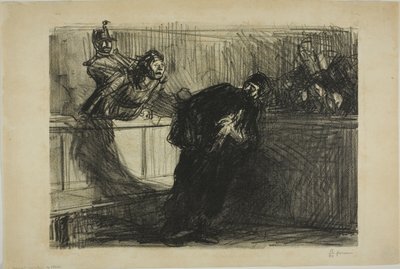 O advogado abusado de Jean Louis Forain