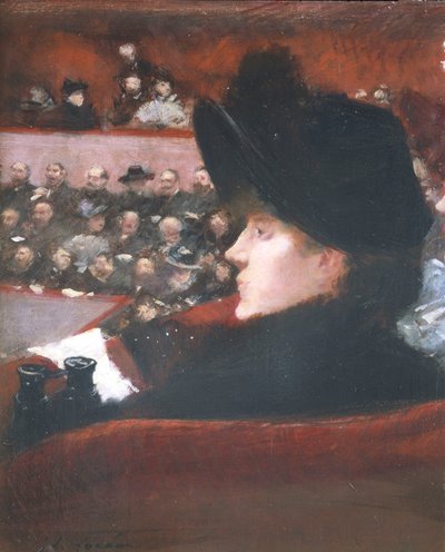 A Loja, c.1880 (óleo sobre tela) de Jean Louis Forain