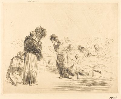 O Milagre diante do Santíssimo Sacramento (quarta placa) de Jean Louis Forain