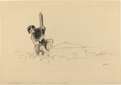 O feriado nacional, 1918. de Jean Louis Forain