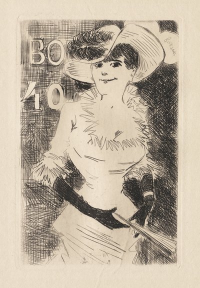 The Walker, 1880-86. de Jean Louis Forain
