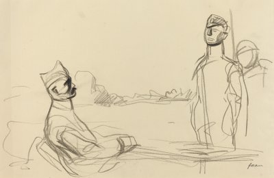 Para a Justiça, c. 19141919. de Jean Louis Forain