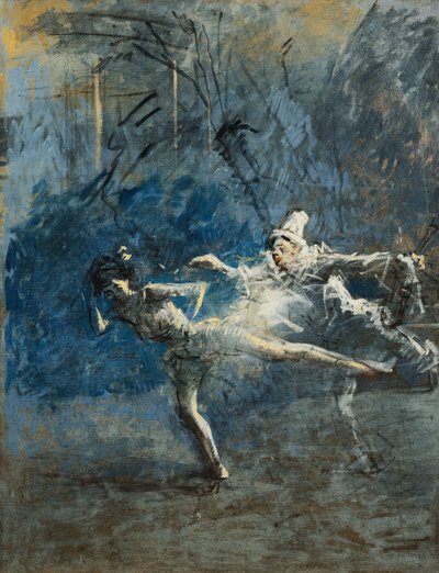 Dois dançarinos; Dois Dançarinos, de Jean Louis Forain