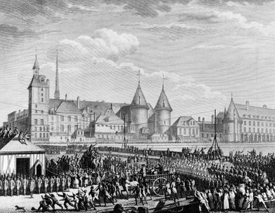 Revolução Francesa: Os irmãos Agasse foram torturados no dia 8 de Fevereiro. de Jean Louis II (after) Prieur
