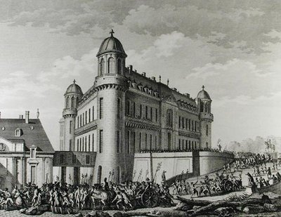 Canhões de Chantilly para Paris, 9 de agosto de 1789 de Jean Louis Prieur
