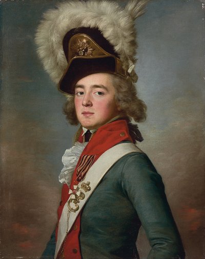Retrato do Brigadeiro Valerian Aleksandrovich Zubov, de Jean Louis Voille