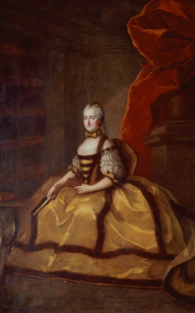 Retrato da Madame Louise da França (1737-87) de Jean Marc Nattier