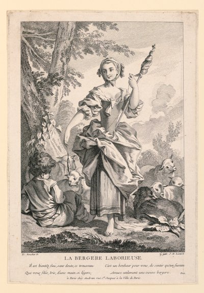 O Pastor Trabalhador de Jean Michel Liotard