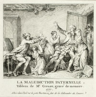 Maldição paterna de Jean Michel Moreau