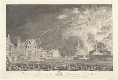 O fogo de artifício de Jean Michel Moreau