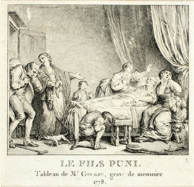 O filho castigado de Jean Michel Moreau