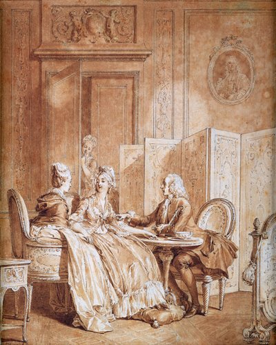 A declaração de gravidez (ver também 157481) de Jean Michel the Younger Moreau