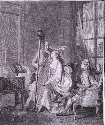 O Acorde Comum, gravado por I.S. Helman (1743-1809) de Jean Michel the Younger (after) Moreau