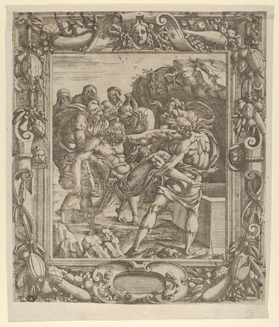 The Entombment, 1535-55. de Jean Mignon