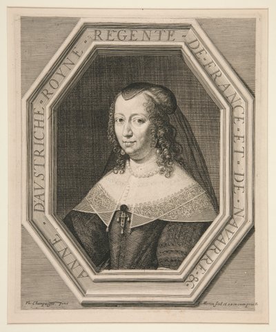 Ana da Áustria (1601-1666) de Jean Morin