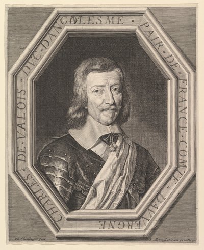 Charles de Valois, duque de Angouleme. de Jean Morin