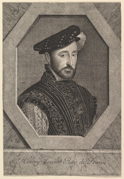 Henrique II, rei da França. de Jean Morin
